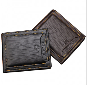 Men's PU Leather Credit Card Holder Wallet Bifold ID Coin Cash Purse Clutch Gift