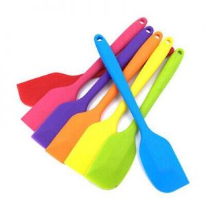 Bargain sales Gadgets Silicone Spatula 1pc Kitchen Baking Mixing Batter Practical New