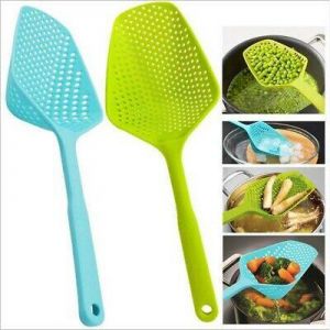 Bargain sales Home Kitchen Accessories Scoop Drain Gadgets Strainer Vegies Large Spoon Tools