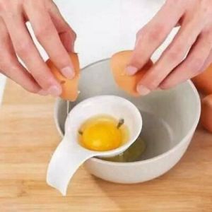 Kitchen Tool Gadget Convenient Egg Yolk White Separator Divider Holder Sieve bar