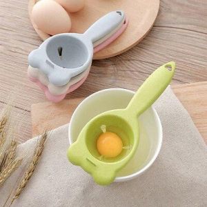 Kitchen Gadget Egg Yolk White Divider Separator Holder Sieve Convenient Tool G