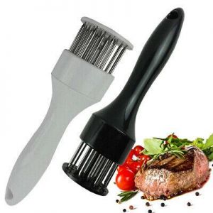 JW_ JN_ Meat Tenderizer Gadgets With Stainless Steel Needle Prongs Kitchen Coo