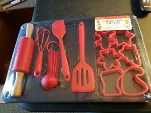 Ultimate Cookie Starter Set Cookie Sheet & Gadgets 12 Pcs New Nicole