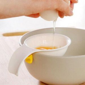 1 Pcs Kitchen Tools Gadget Convenient Egg Yolk Separator Divider Mini Holder