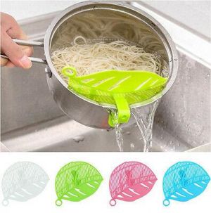 Kitchen Silicone Soup Funnel Home Gadget s Water Deflector Cooking US anxin