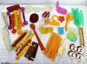 Tupperware Hostess Gadgets Tools Orange Peeler Grapefuit Cord Melon Baller Ruler