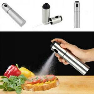 Bargain sales Stainless Steel Oil Sprayer kitchen Accessories Olive Pump Spray Bottle Gadget Q