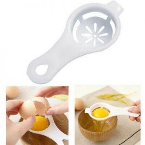 Kitchen Tool Gadget Convenient Egg Yolk White Separator Divider Holder Sieve
