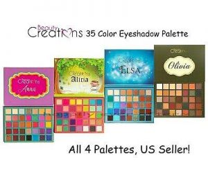 Beauty Creations Alicia, Elsa, Anna, Olivia Eyeshadow Palette - All 4 Palettes!