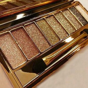 Beauty Makeup Glitter Eyeshadow Powder Eye Shadow Palette Cosmetics Brush Set