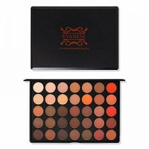 Evanese Beauty Makeup 35 Color High Pigment Eyeshadow Palette Night at the Opera