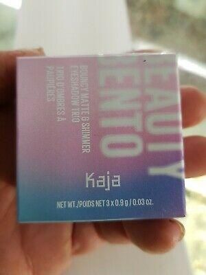 Beauty Bento Kaja Poppy Champagne eyeshadow trio