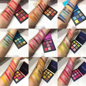 9 Color Beauty Glazed Makeup Eyeshadow Makeup Shimmer Pigmented Eye Shadow