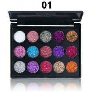 Eyeshadow Palette Diamond Sequin Shiny Eye Shadow Makeup Beauty Supplies CO
