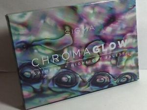 SIGMA BEAUTY CHROMA GLOW SHIMMER HIGHLIGHT PALETTE