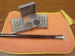 2 BANG Beauty Smokey Eyeshadow Quad~Luxie Brush~ Aug Ipsy Bag