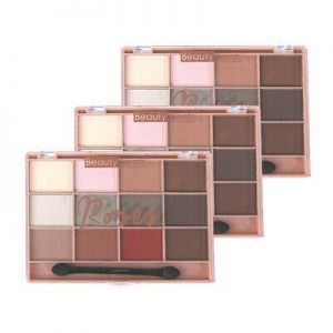 Beauty Treats - (3 PACK) Roses Eyeshadow Palette 1