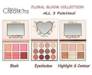 Beauty Creations FLORAL BLOOM Eyeshadow, Blush, Highlight & Contour- ALL 3 PCs!