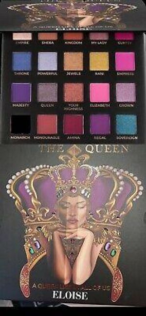 Bargain sales Eloise Beauty The Queen Eyeshadow Shimmer Matte Makeup Palette NIB
