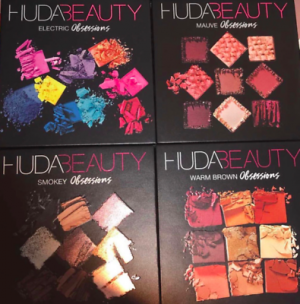 100% Authentic New Huda Beauty Obsessions Eye Shadow Palette New In Box