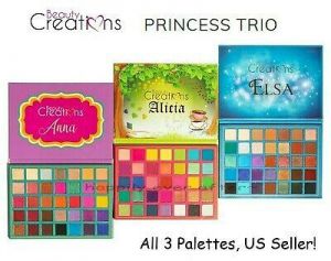 Beauty Creations Princess Trio - Alicia, Elsa, Anna Eyeshadow Palette