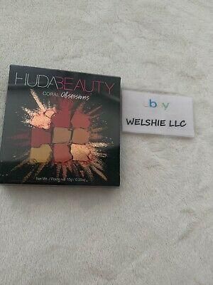 New AUTHENTIC Huda Beauty Coral Obsessions Eyeshadow Palette