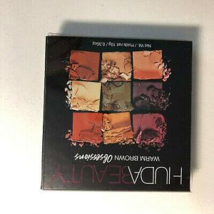 Huda Beauty Warm Brown Obsessions Eyeshadow Palette Full Size 10g New