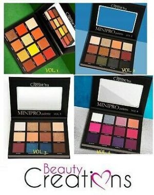Beauty Creations MINI PRO Eye Shadow Palettes 4 Piece 100% Authentic