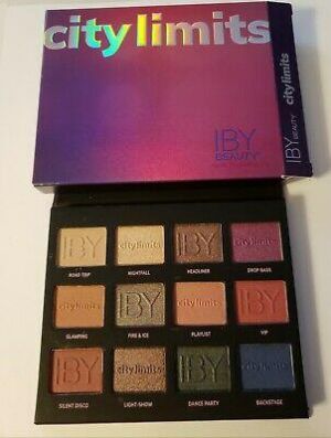 CITY LIMITS- IBY Beauty Eyeshadow Palette- BNIB- Mattes & Shimmers-High Pigment