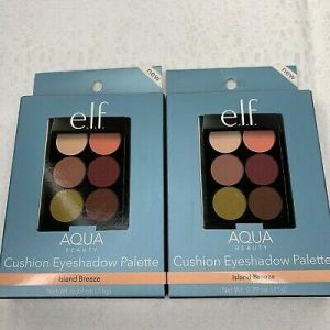 2 e.l.f. Cushion Eye Shadow Palette Island Breeze AQUA BEAUTY Makeup Sealed