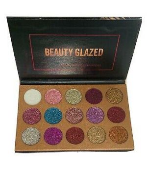 Bargain sales Makeup\Beauty New Beauty Glazed 15 Colors Pressed Glitter Ultra Pigmented Glitter Shadows