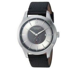 Victorinox Swiss Army Men's Alliance Leather Strap Watch