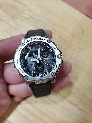 Casio G-Shock GSTB300S-1A G-STEEL Solar Powered Bluetooth Watch Analog Digital