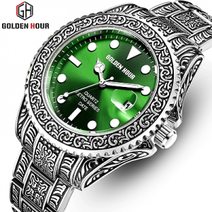 Relogio Masculino GOLDENHOUR Watches for Men Top Brand Watch Mens Luxury Quartz
