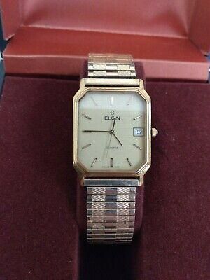 Vintage Elgin Men's 10KT RGP Wrist Watch Admiral