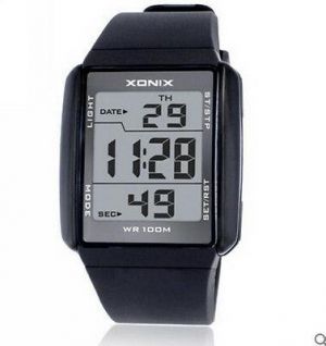 XONIX Men Boys Sports Watch Digital WR100M Led Light Outdoor Wristwatch swim