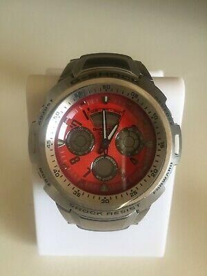 Bargain sales Watches for men Casio G-Shock G701D Red Dial Analog Digital Wrist Watch