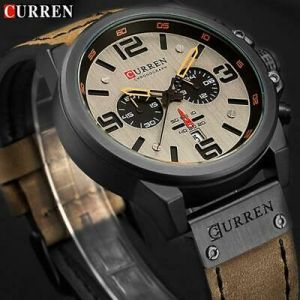 Bargain sales Watches for men New Men Wristwatch CURREN Top Brand Luxury Mens Quartz Wristwatches Male Leather