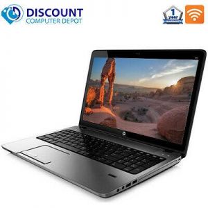 Bargain sales Electronics HP Laptop ProBook 15.6" Computer PC i3 4GB 128GB SSD Webcam Bluetooth Windows 10