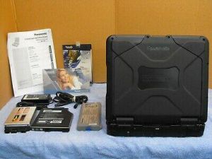 Black Panasonic Toughbook CF-31 MK4 500SSD 16g Garmin GPS WIN 10 OPTIONAL WEBCAM