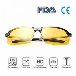 Night Vision Driving Glasses HD Polarized Sunglasses UV400 Outdoor Eyewear
