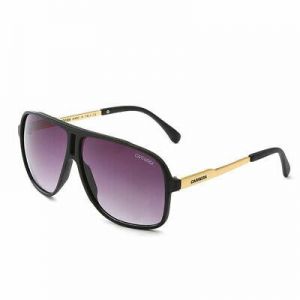 Oversized Carrera Sunglasses Aviator Men Retro Metal Matte Outdoor Shade Glasses