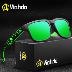 VIAHDA Men Polarized Sport Sunglasses Outdoor Driving Fishing Square Glasses Hot