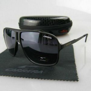 Fashion Men & Women's Retro Sunglasses Unisex Matte Frame Carrera Glasses KM14