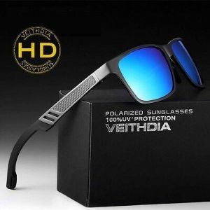 HD Aluminum Men Polarized Driving Sunglasses Sports Mirrored Sun Glasses Eyewear