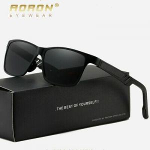 Mens Polarized Photochromic Sunglasses Pilot Chameleon Driving Eyewear Glasses