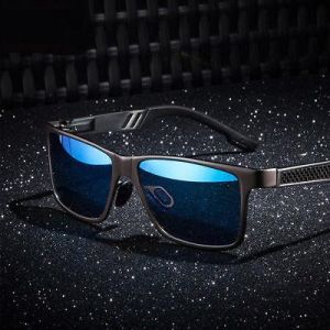Men Polarized Aluminium Sunglasses Outdoor Driving Sun Glasses Sport Eyewear