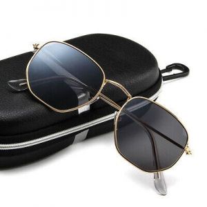 Vintage Retro John Lennon Metal Polygon Round Sunglasses Outdoor Shades Glasses