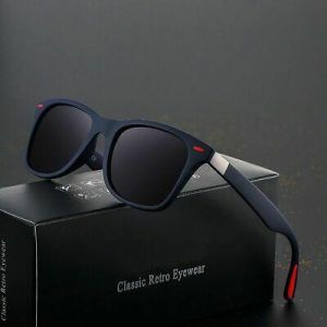 Polarized Sunglasses Men Women Glasses Retro Fashion Eye Wear Square Sun Glass