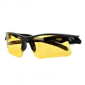 Night Vision Driving Glasses Protective Anti Glare Goggles Safety Sunglasses